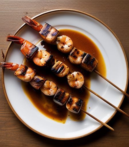 Grilled Shrimp Kabobs recipe image