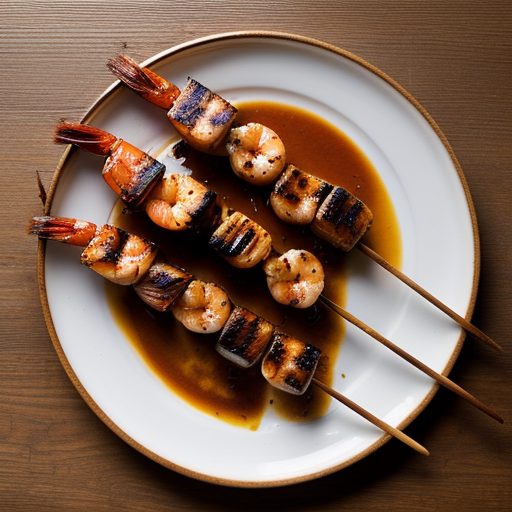 Grilled Shrimp Kabobs recipe image