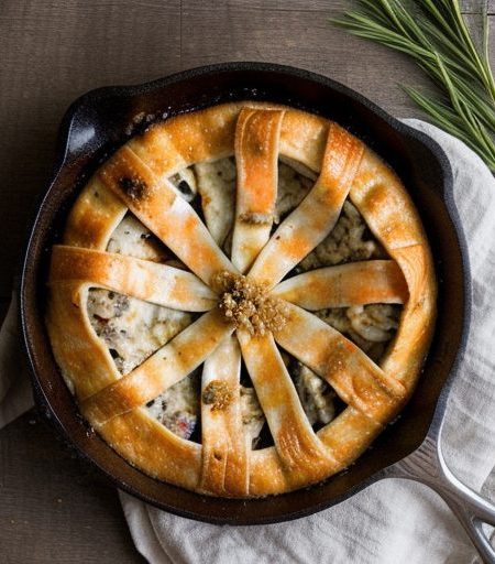 Grilled Shrimp Pie recipe image