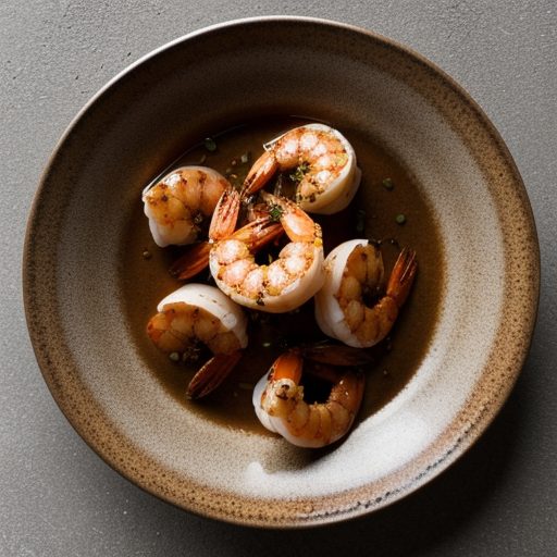 Grilled Shrimp W/ Chipotle Honey Salsa recipe image