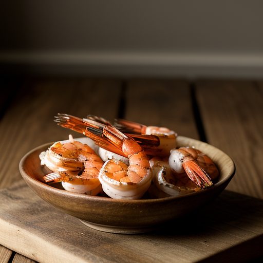 Grilled Shrimp With Spicy Tomato Horseradish Dip recipe image