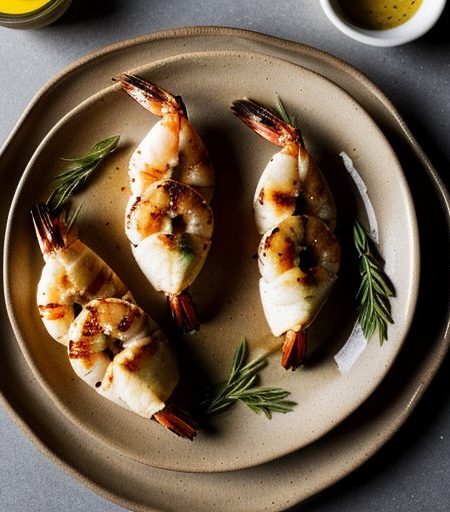 Grilled Shrimp in Pita Pockets recipe image