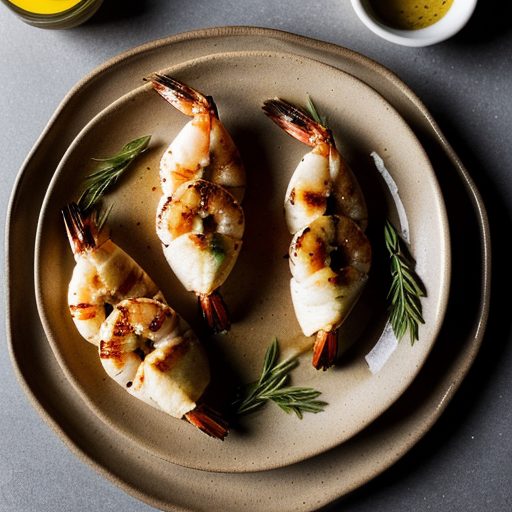 Grilled Shrimp in Pita Pockets recipe image