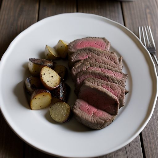 Grilled Sirloin & Potatoes recipe image