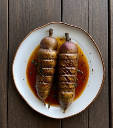 Grilled Smash Red Potatoes (Rubey recipe image