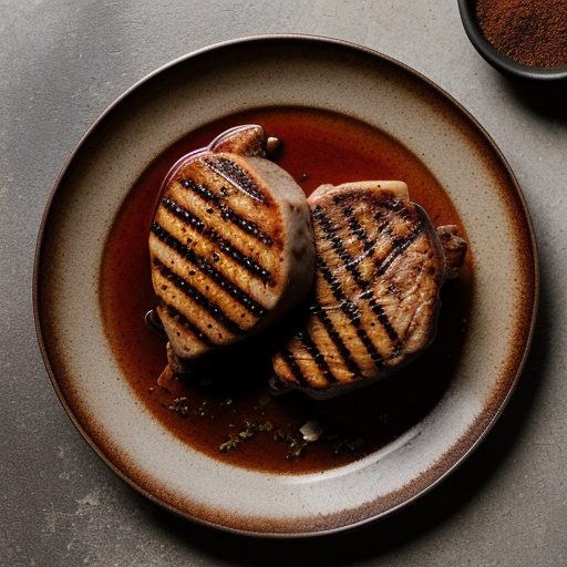 Grilled Southwestern Pork Chops ( 4.5 Points recipe image