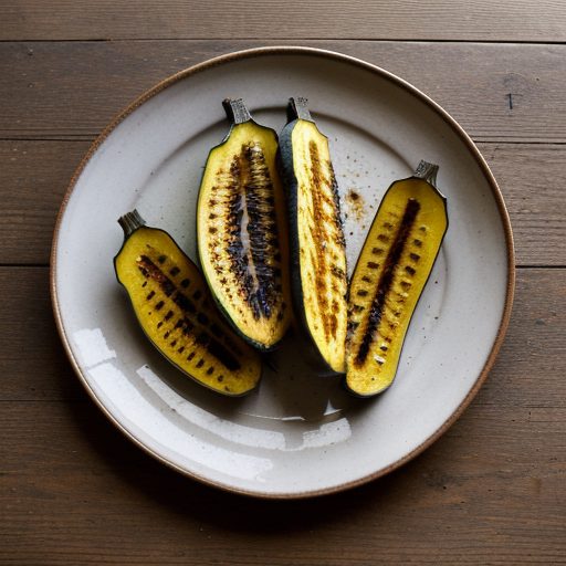 Grilled Squash Vinaigrette - Martha Stewart L recipe image