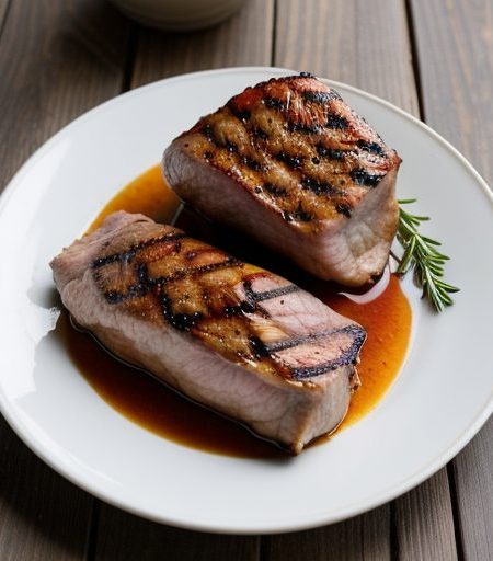 Grilled~ Stuffed Pork Tenderloin recipe image