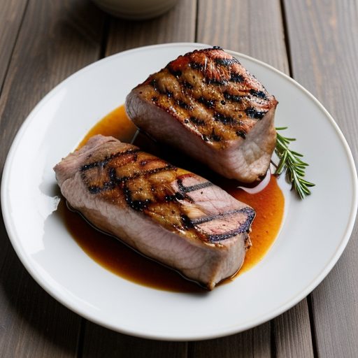 Grilled~ Stuffed Pork Tenderloin recipe image