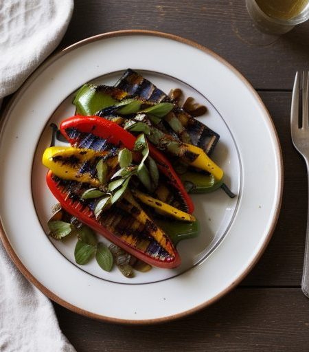 Grilled Sweet Peppers recipe image