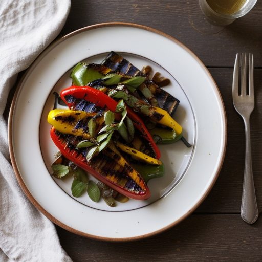 Grilled Sweet Peppers recipe image