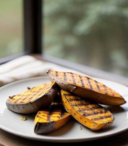 Grilled Sweet Potato Wedges recipe image