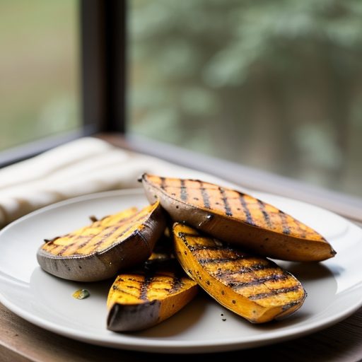 Grilled Sweet Potato Wedges recipe image