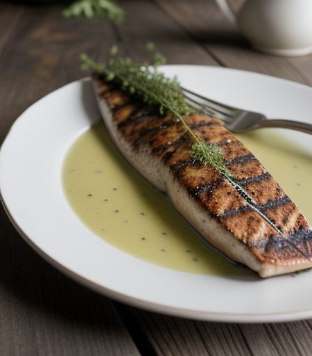 Grilled Swordfish With Chervil DNSR31 A recipe image
