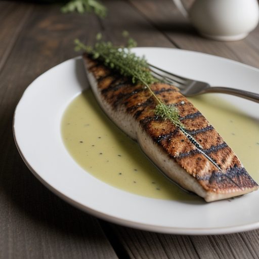 Grilled Swordfish With Chervil DNSR31 A recipe image