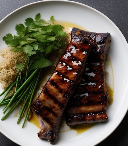 Grilled Szechwan-Style Baby Back Ribs recipe image