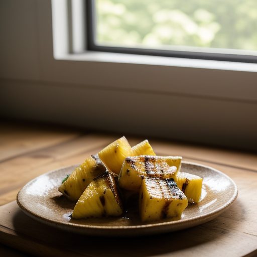 Grilled Tequila Lime Pineapple Chunks recipe image