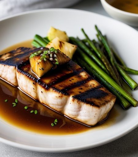 Grilled Teriyaki Swordfish recipe image