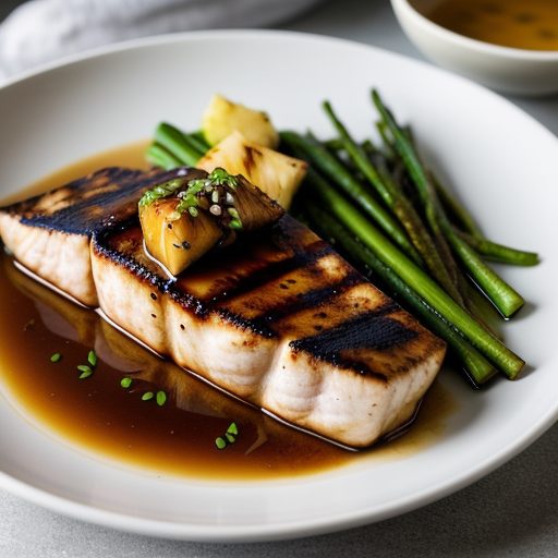 Grilled Teriyaki Swordfish recipe image