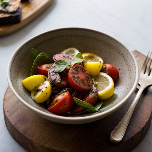 Grilled Tomato Salad recipe image