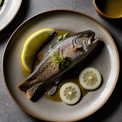Grilled Trout W/Ginger recipe image