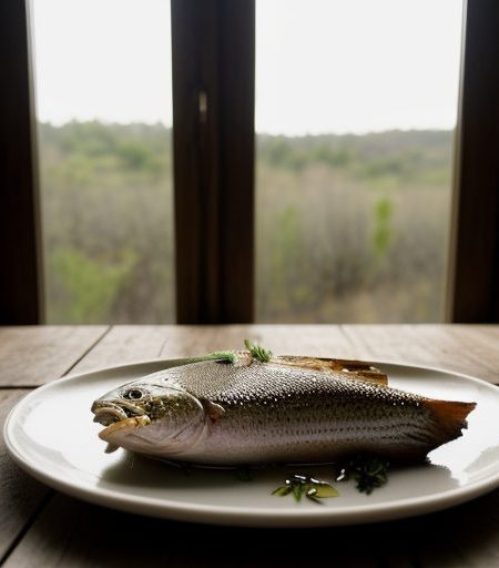 Grilled Trout With Olive Butter recipe image