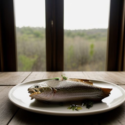 Grilled Trout With Olive Butter recipe image