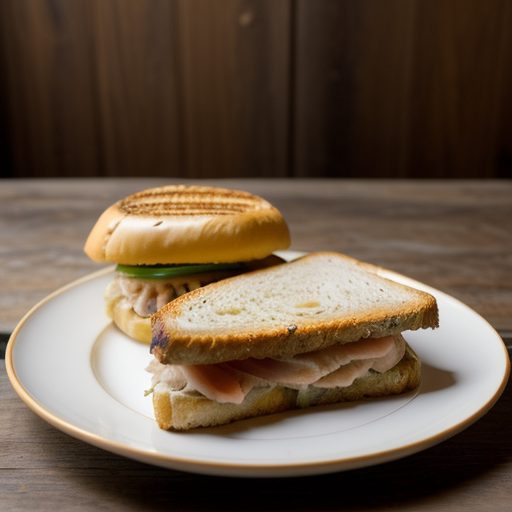 Grilled Tuna Cheddar & Onion Sandwiches recipe image