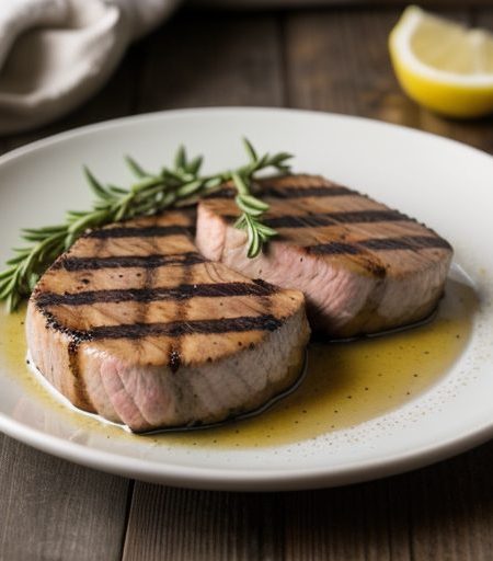 Grilled Tuna Steaks recipe image