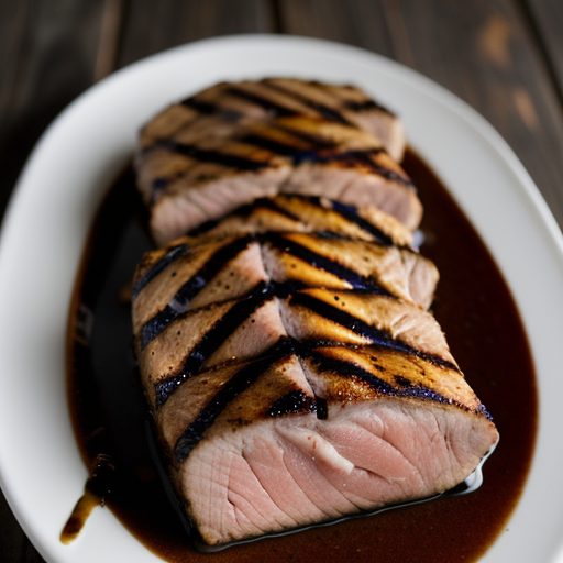 Grilled Tuna With Spiced Butter recipe image