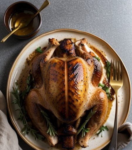 Grilled Turkey Bbq recipe image