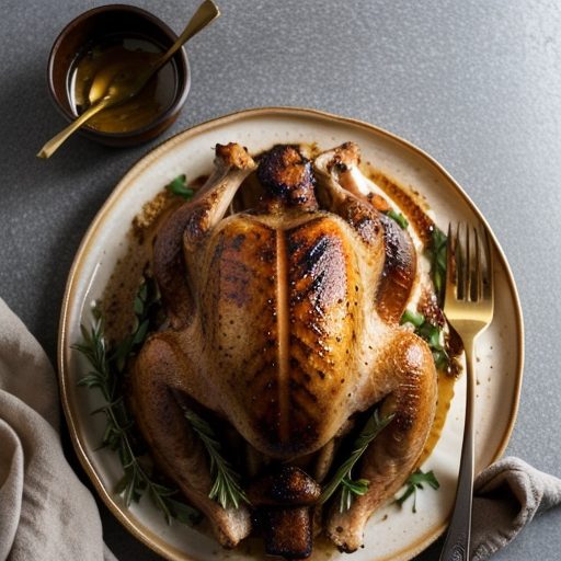 Grilled Turkey Bbq recipe image