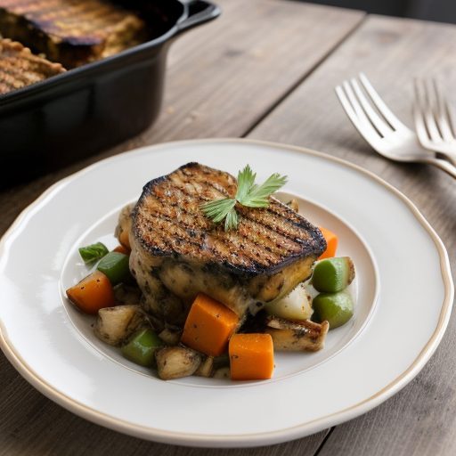 Grilled Turkey Casserole recipe image