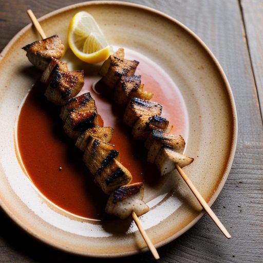 Grilled Turkey Shish Kabob #1 recipe image