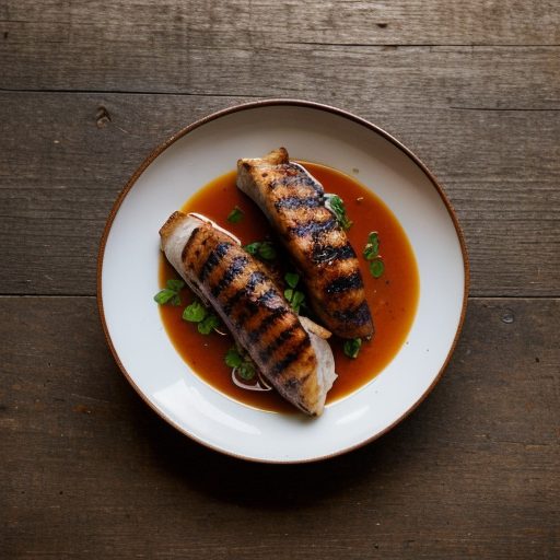 Grilled Turkeyspears With 3 Sauces recipe image