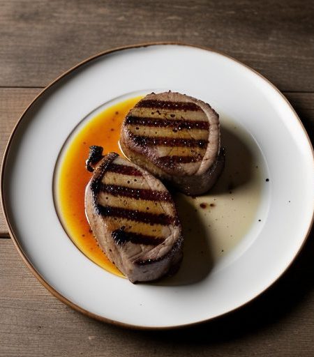 Grilled Veal Chops recipe image