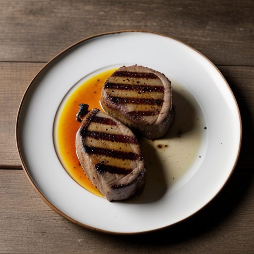 Grilled Veal Chops recipe image
