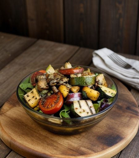 Grilled Vegetable Salad recipe image