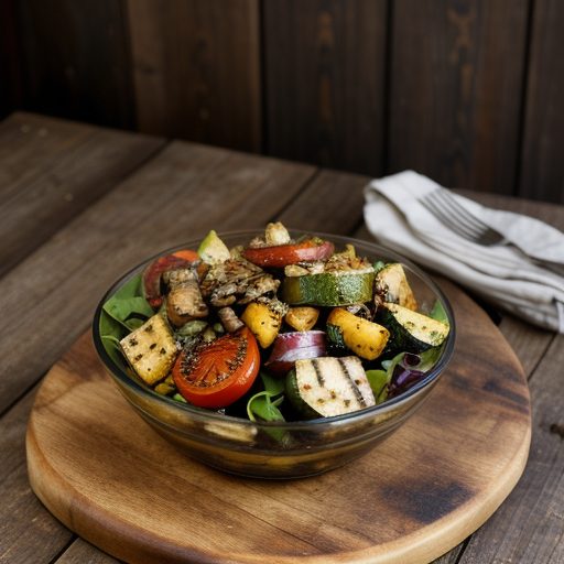 Grilled Vegetable Salad recipe image