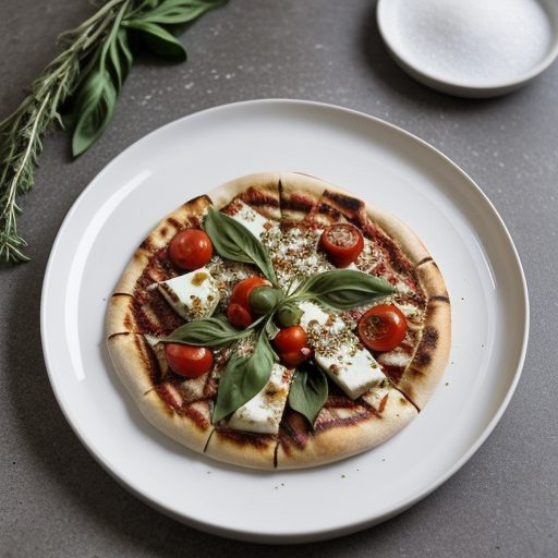 Grilled Vegetables Pizza recipe image