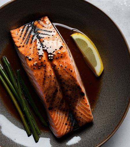 Grilled Whole Salmon Fillet recipe image