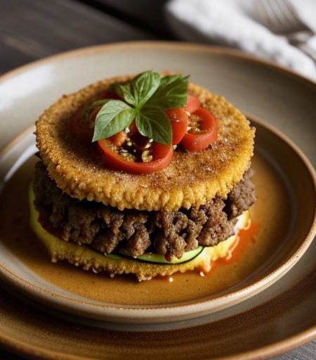 Ground Beef With Zucchini and Tomato recipe image