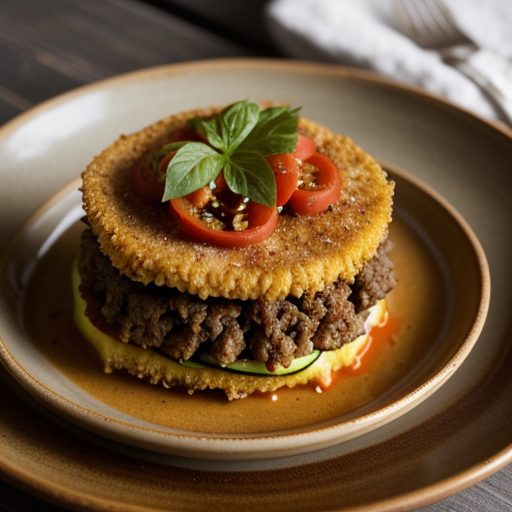 Ground Beef With Zucchini and Tomato recipe image