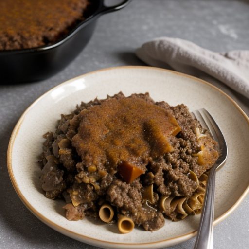 Ground Beef/Eggplant Casserole recipe image