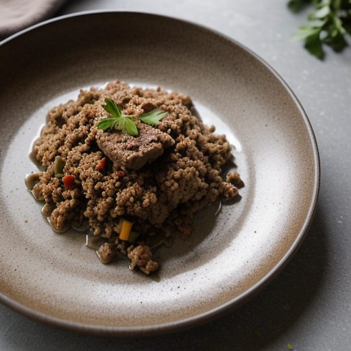 Ground Meat in a Skillet recipe image