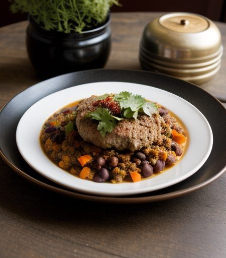 Ground Turkey and Black-Bean Chili recipe image