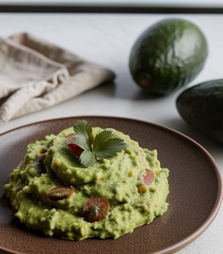 Guacamole Con Chiles recipe image