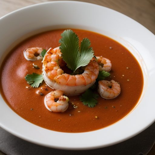 Guadalajara Gazpacho With Shrimp recipe image