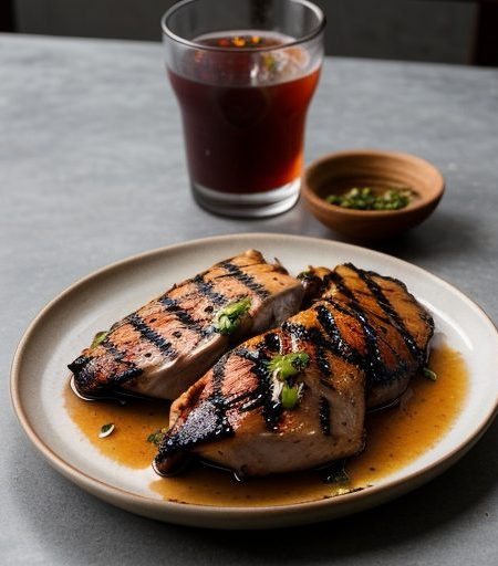 Guava Glazed Grilled Chicken recipe image