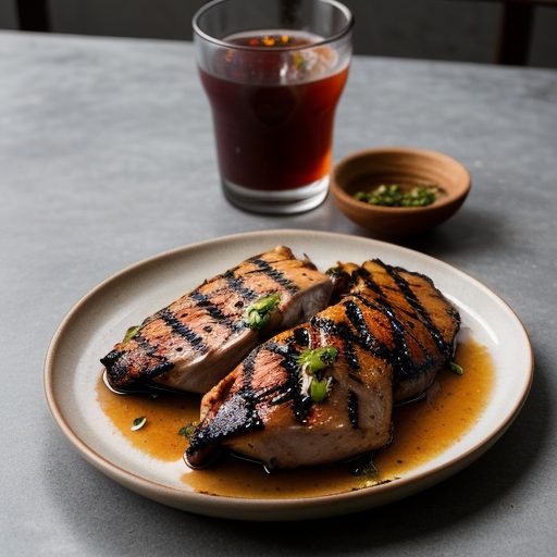Guava Glazed Grilled Chicken recipe image